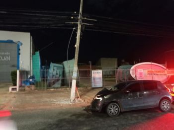 Aracaju é campeã de acidentes automobilísticos em postes
