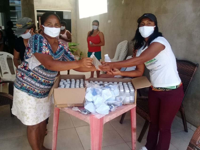 Comunidades quilombolas de Sergipe recebem kits de proteção contra coronavírus