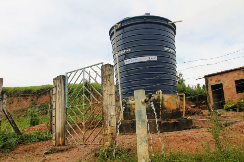 Governo de Sergipe amplia abastecimento de água em povoado de Salgado
