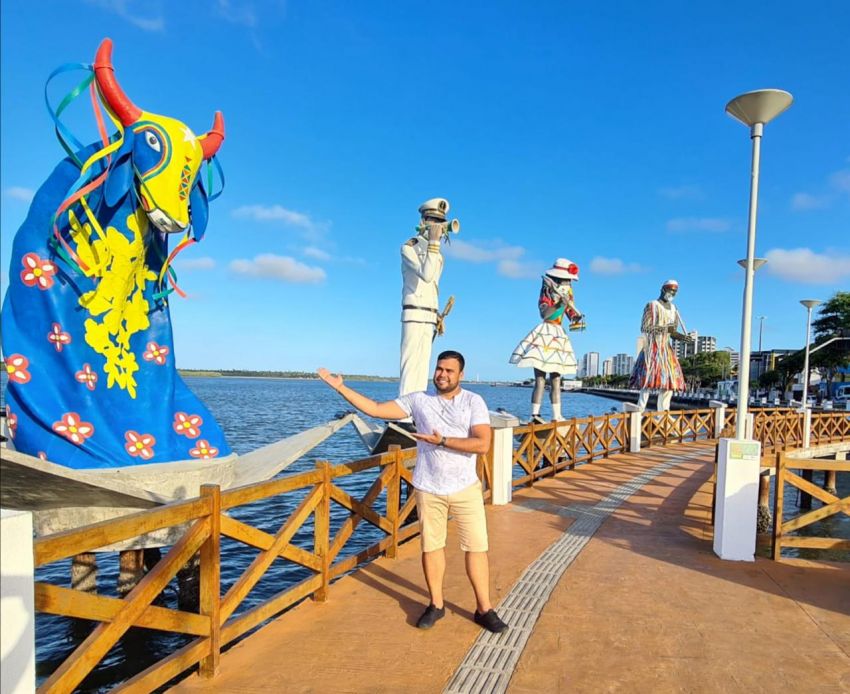 Influenciador Digital José Guevara adota Aracaju como lar para mostrar as belezas de Sergipe