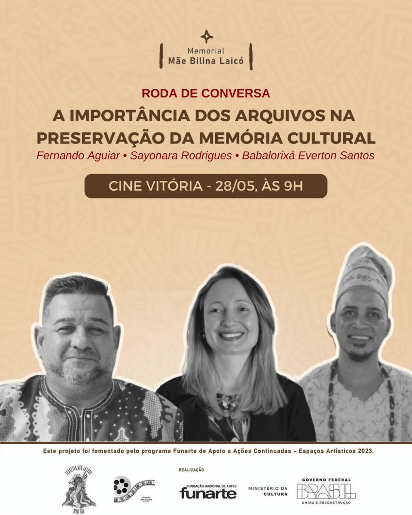 Cine Vitória realiza Roda de Conversa pela preservação cultural
