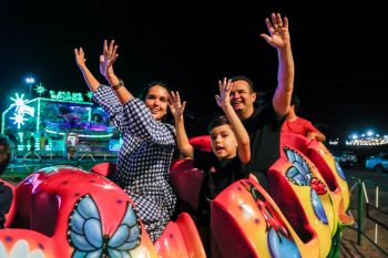 Parque de diversões é novidade na Vila do Forró