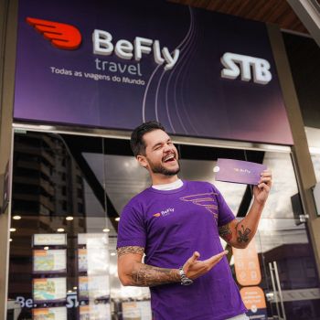 Agabas é o novo embaixador da BeFly Travel Sergipe